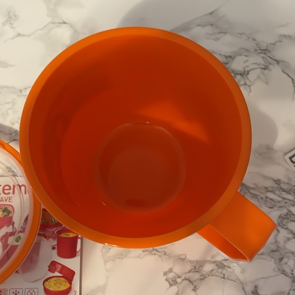 Sistema To Go Collection Soup Mug Large 30.4 oz  NWT Orange - Picture 4 of 6